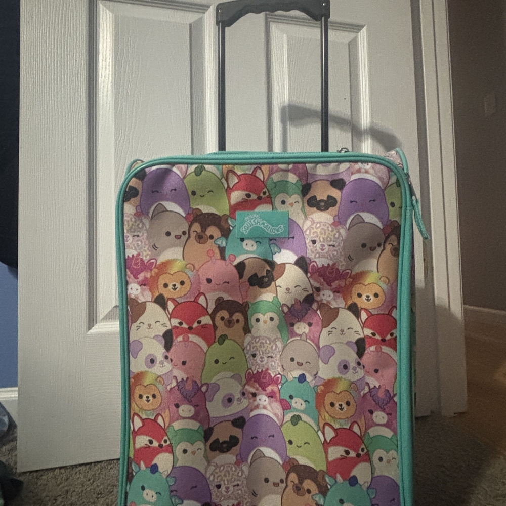 Squishmallow Rolling Suitcase